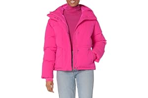 Amazon Essentials Women's Short Waisted Puffer Jacket (Available in Plus Size)