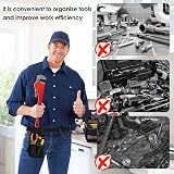 Foribyw Tool Belt Pouch Multi Pocket 600D Oxford Heavy Duty Waist Work Tool view 3