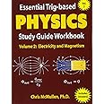 Essential Trig-based Physics Study Guide Workbook: Electricity and ...