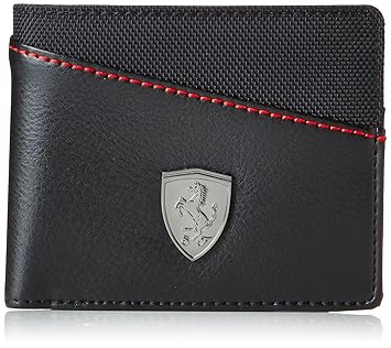 puma f1 leather wallet