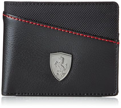 ferrari wallet black