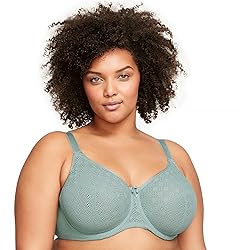 Full Figure Plus Size Lace Comfort Wonderwire Bra