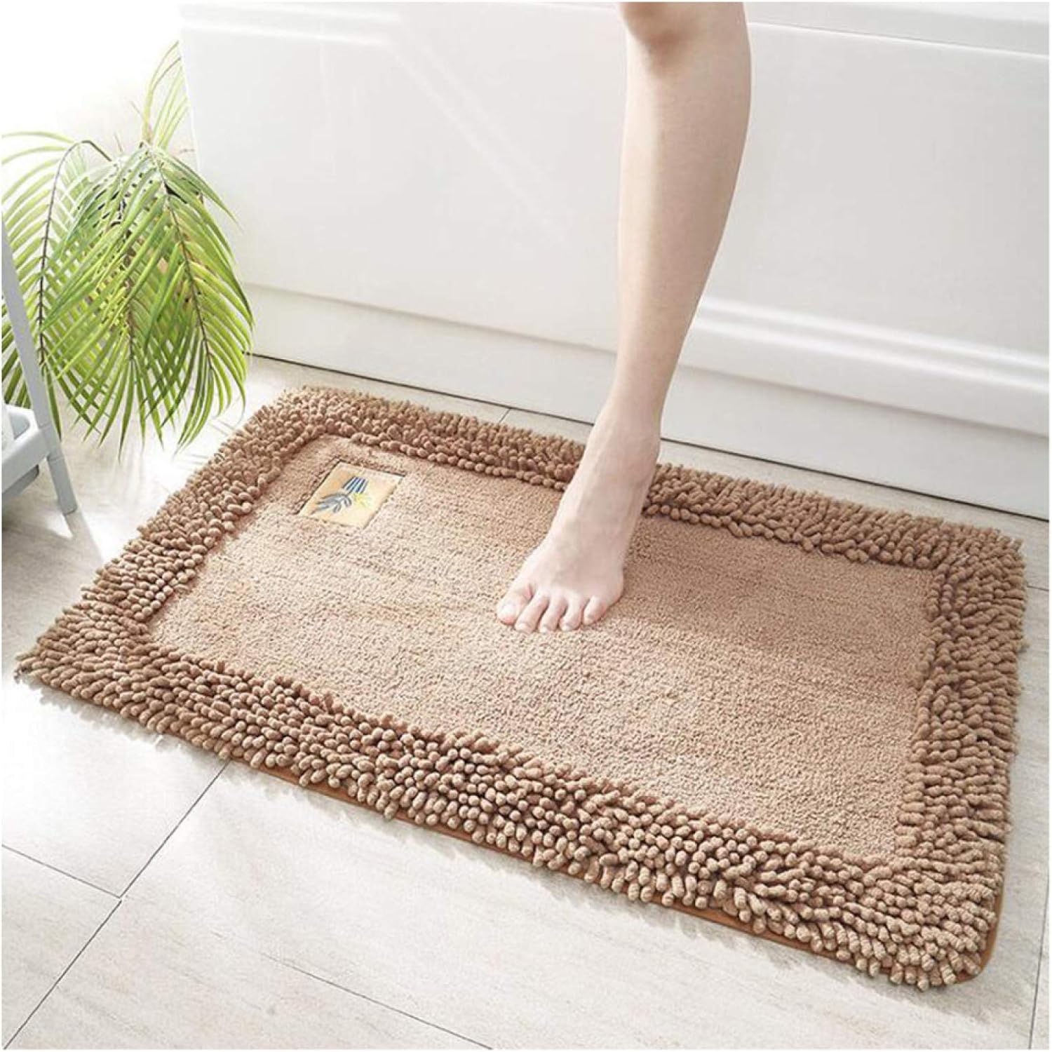 XQHD Bathroom Rug Non Slip, Bath Mat for Tub Soft