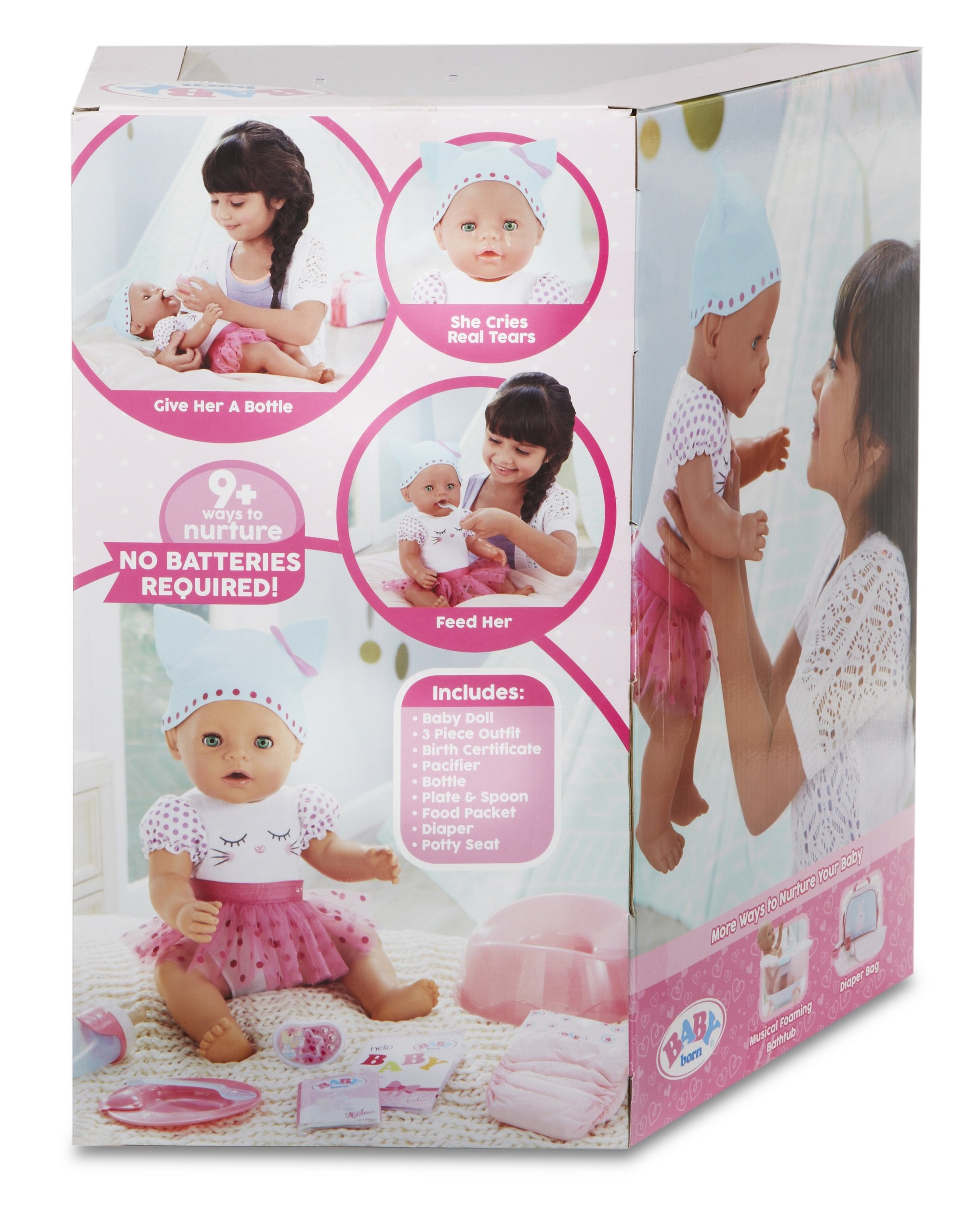 Baby Born Interactive Doll Green Eyes eBay