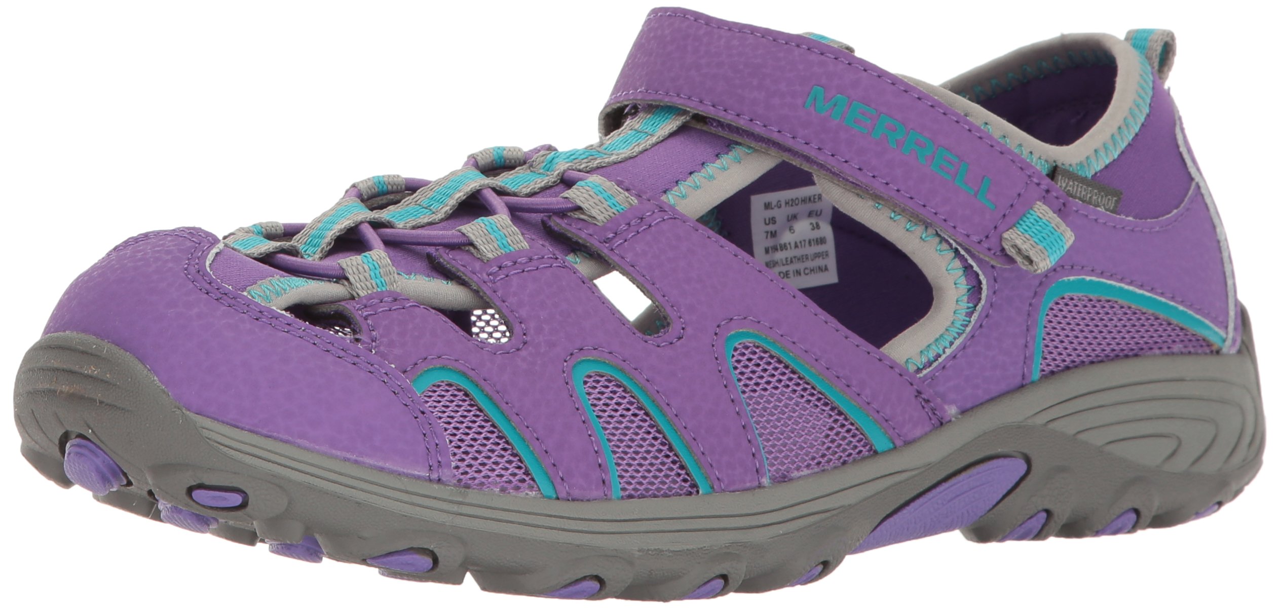 Galleon Merrell Girls' Hydro H2O Hiker Sandal Sport, Purple, 9 Medium