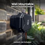 Masterplug Collapsible Outdoor Electrical Box 4 Socket 8m Lead Weatherproof view 6