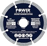Power Xtreme 115mm Diamond Cutting Discs Pack of 2 for Angle Grinder view 6