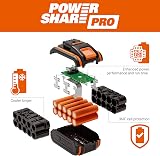 WORX Nitro 18V/20V Max Cordless Leaf Blower Brushless 2.0 WG543E.9 Bare Tool view 7