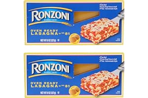 Ronzoni Ronzoni No Boil Lasagna Pasta, 8 Oz, Pack of 2