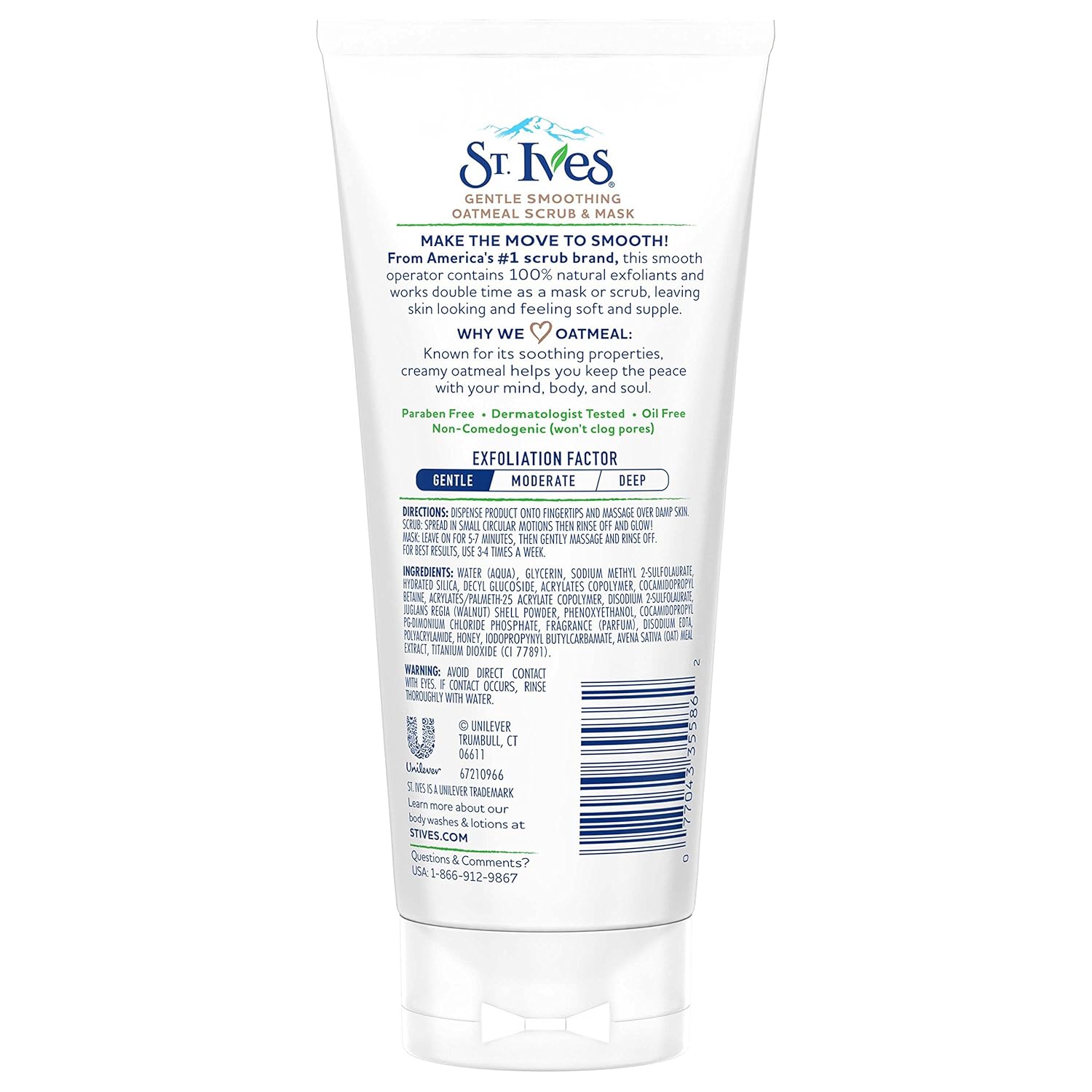 st ives face wash oatmeal