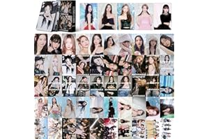 FOURBOM 55Pcs LE SSERAFIM Photocard LE SSERAFIM Postcards LE SSERAFIM ANTIFRAGILE LOMO Cards LE SSERAFIM LOMO Cards ANTIFRAGILE Lomo cards KPOP LE SSERAFIM Photocard Gift for Fans Daughter LE SSERAFIM Album