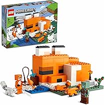 LEGO 21241 Minecraft Bee Hut, Construction Toy, Farm with Building