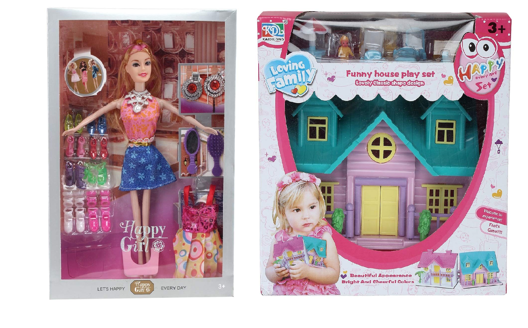 beautiful barbie set
