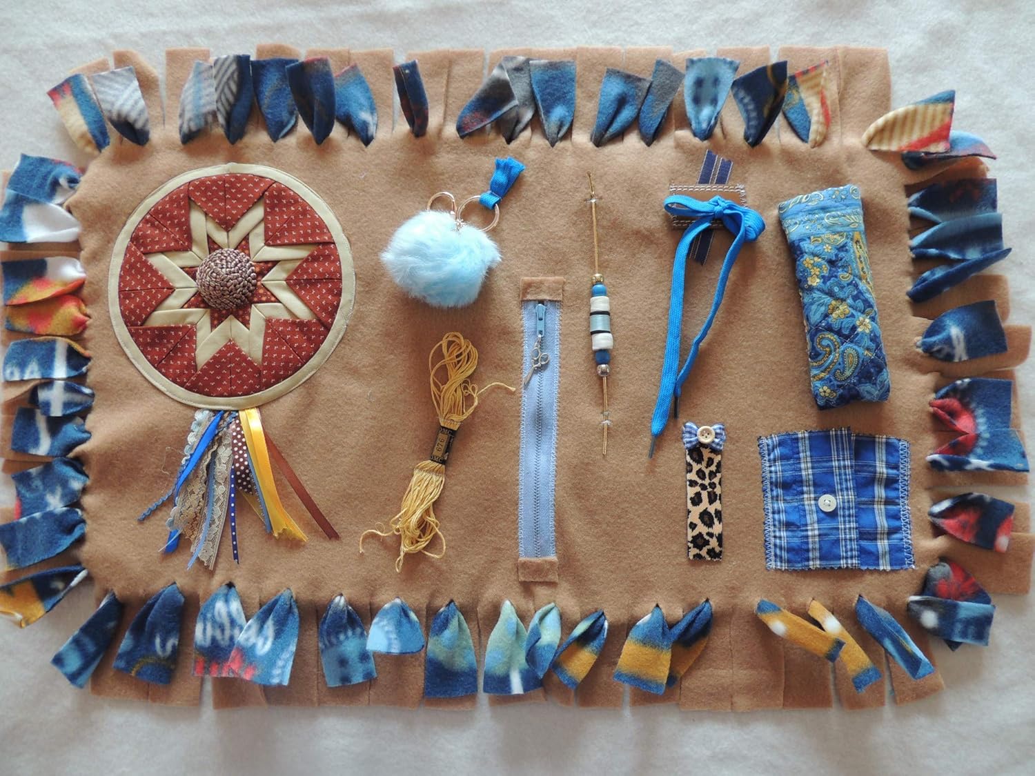 Fidget Blanket Quilt for Dementia PatientsSewing theme