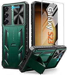 FNTCASE for Samsung Galaxy S23 Phone Case: Military
