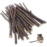 William Craft 500g Apple Sticks Small Animals Molar Wood Toys for Rabbits Chinchillas Guinea Pig Hamster Gerbil Parrot Bunny and Small Animals Chew Stick Treats