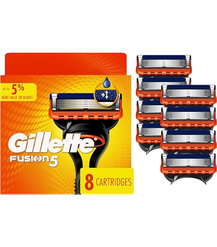 Amazon.com: Gillette Fusion5 ProGlide Men's Razor Blades, 8 Blade