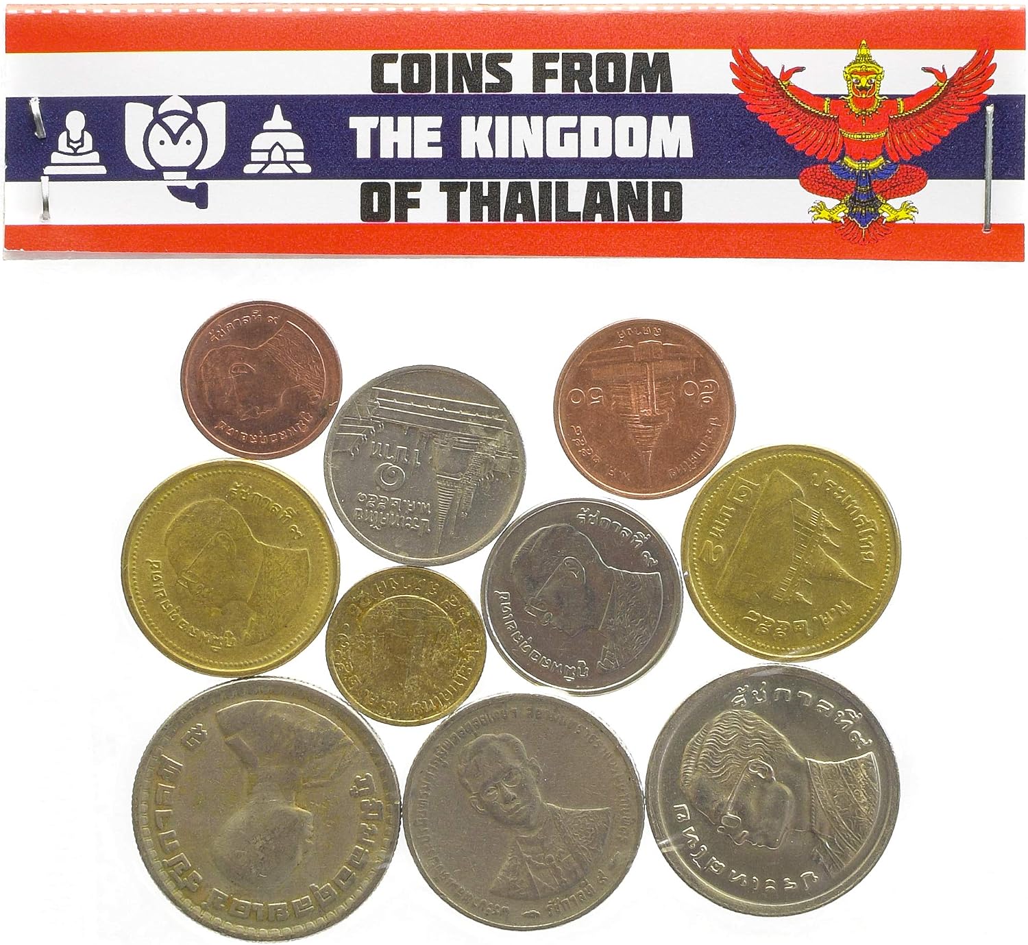 Thai Coins: Collectible Thai Baht & Satang - Perfect for Coin Bank Holders & Album, Thailand - Image 3