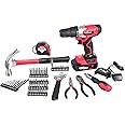 Hyper Tough AQ90082G HT Charge 20V MAX Lithium Ion Drill, 70 Piece Project Kit