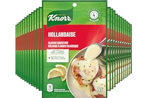 Knorr Classic Sauce Mix perfect sauce for eggs Benedict, fish and vegetables Hollandaise without artificial flavours 26 g 24 