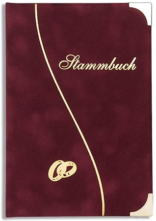 Stammbuch der Familie Renkaat Familienstammbuch Bordeaux Hochzeit