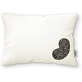 Bean Products WheatDreamz 14" x 20" Japanese Pillow -Cotton Zippered Shell Filled with Organic Buckwheat - Made in USA