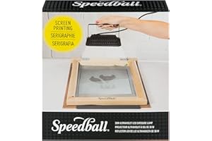 Speedball 30W LED UV Exposure Lamp - Professional Screen Printing Light with 180° Swivel Mount - 395-400nm UV-A for Photo Emulsion