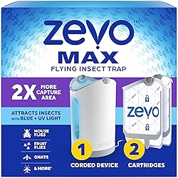 Zevo MAX Bug Catcher & Fly Trap for Indoors
