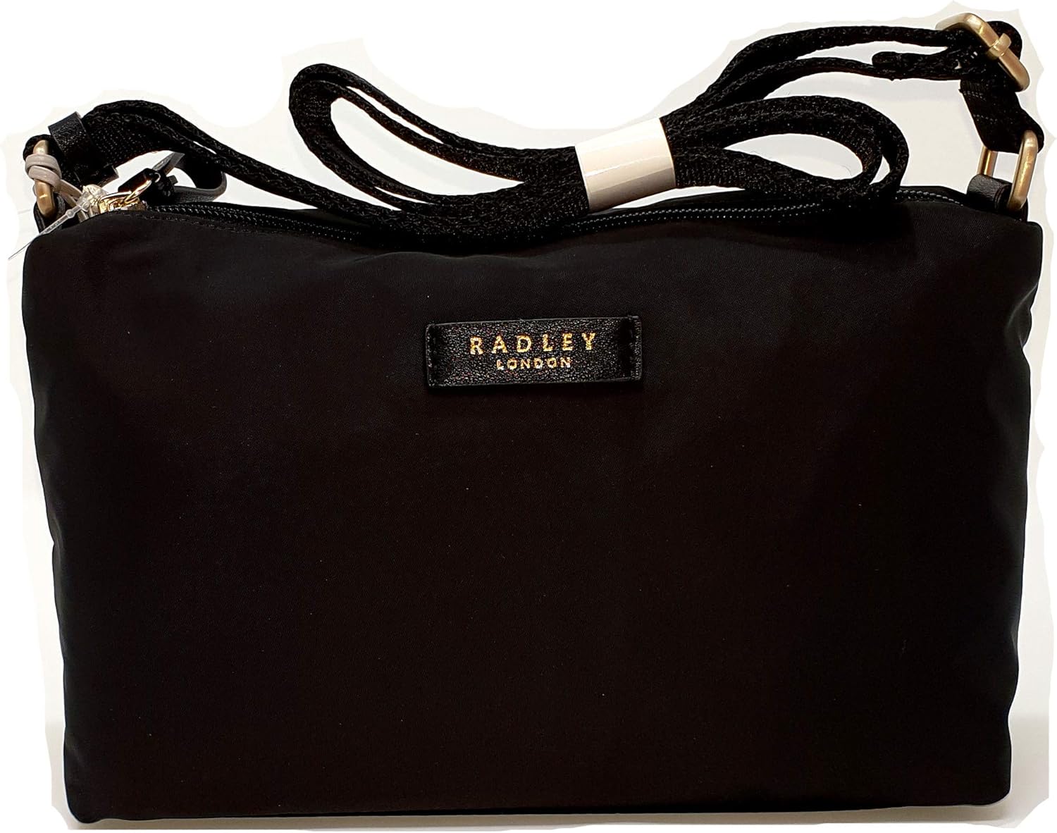 Radley Barbican small zip cross body/shoulder bag in black Amazon.co