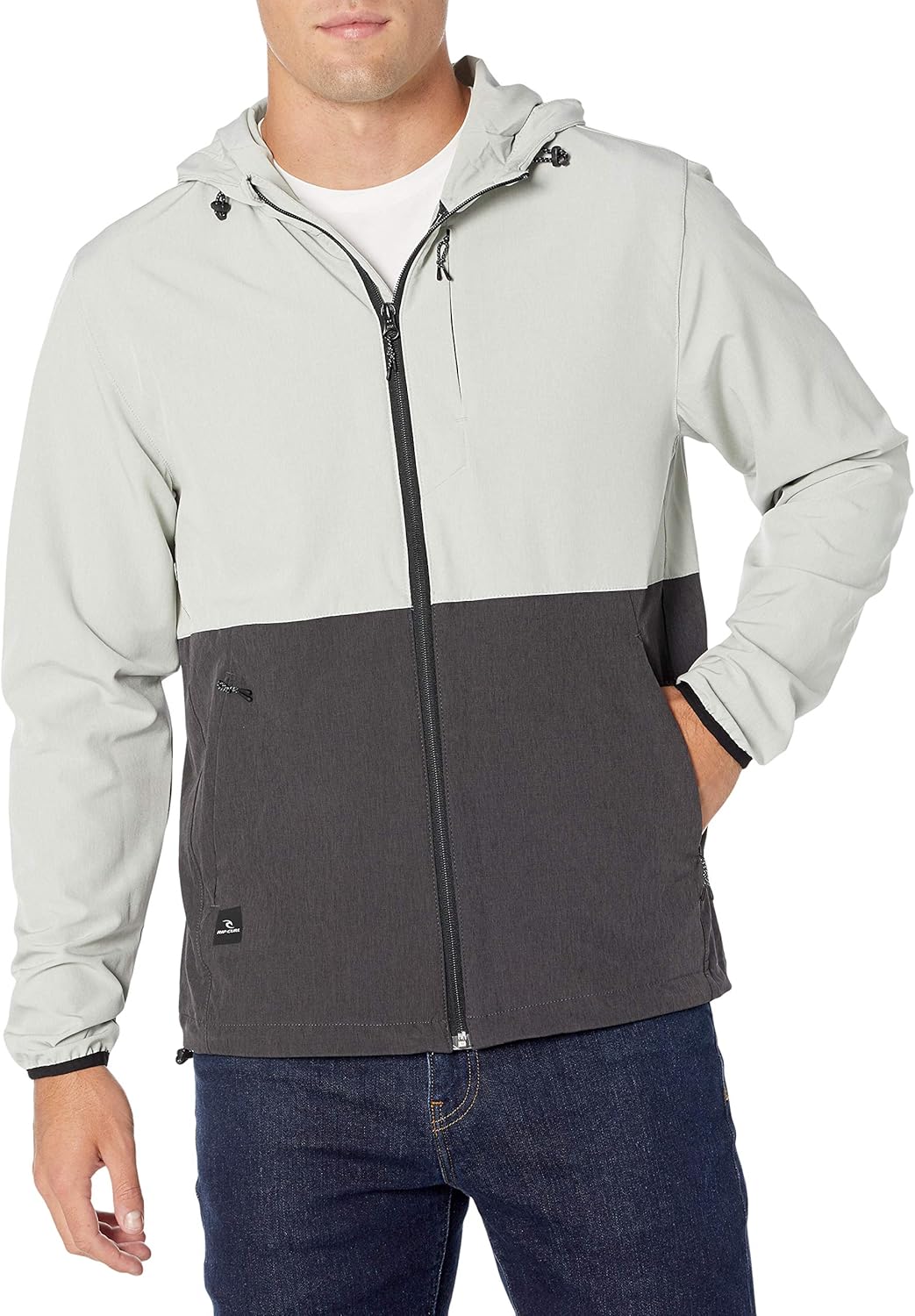 Rip Curl Men's Elite Anti Series Hooded Wind Breaker: Clothing