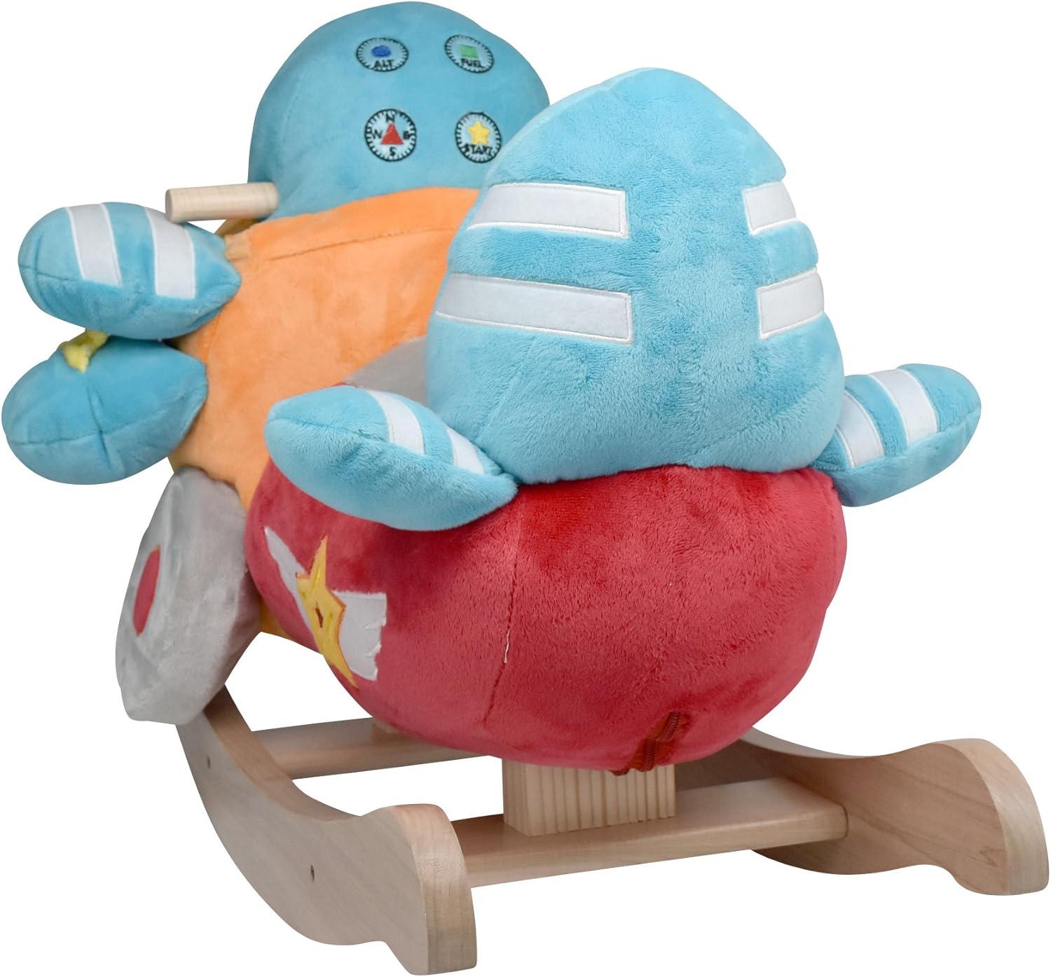 plush airplane rocker