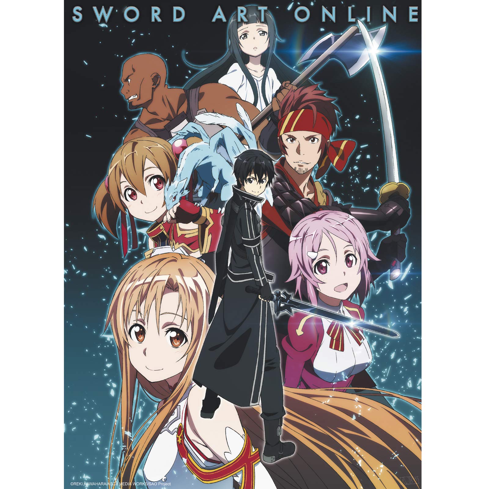 ABYstyle Sword Art Online Party Members 52 x 38" Chibi Poster