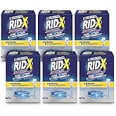 Rid-X Septic Tank Treatment Powder for Toilets, 12 Month Supply, 117.6 oz | Natural bacteria &amp; enzymes breakdown household waste, prevent septic backups monthly septic system treatment home maintenance
