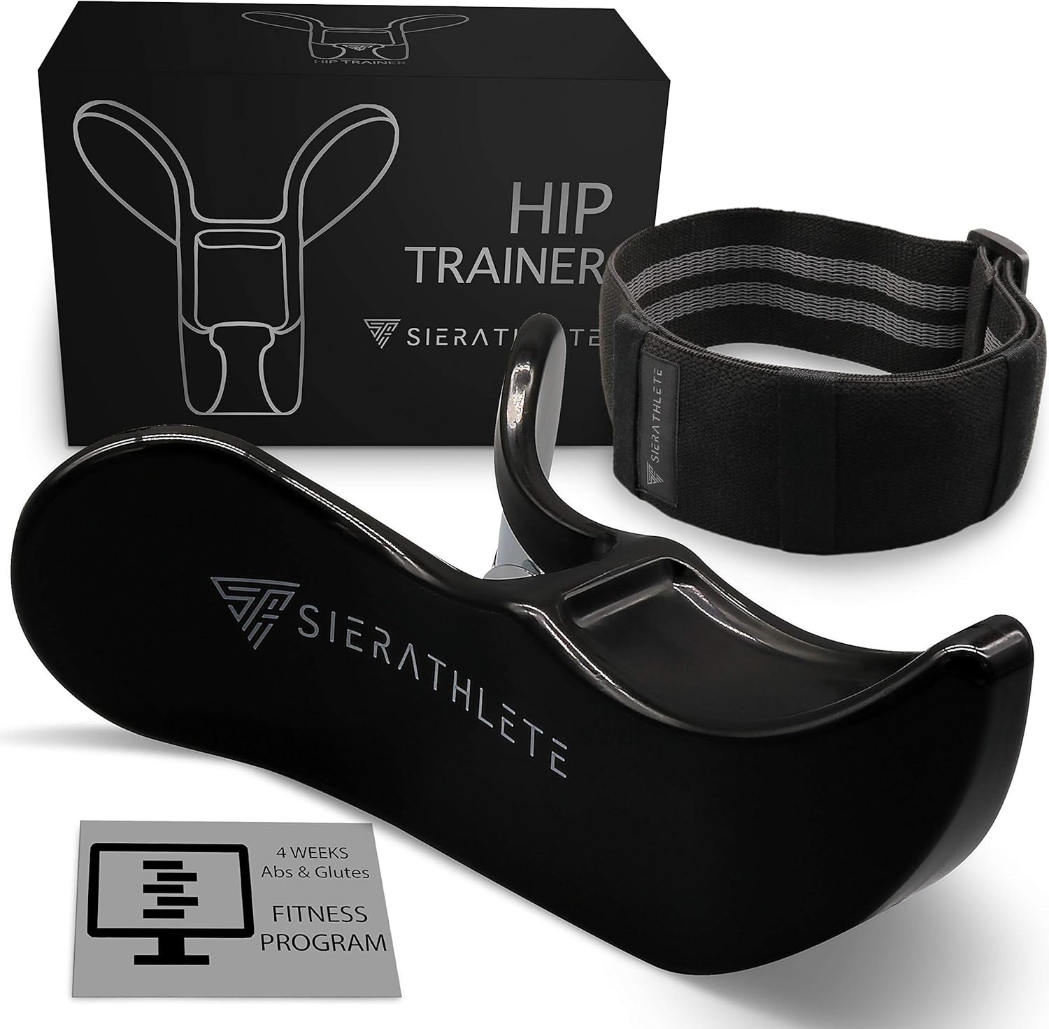 SierAthlete 3 in 1 Hip Trainer, Kegel Exercise Products, Butt Enhancer, Pelvic Floor Strengthening Device Women, Bladder Control, Butt Enhancer and Inner Thigh Exercise Equipment for Women: Sports & Outdoors