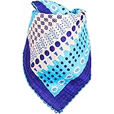 Arumary Premium Floral Bandana for Women – Soft Cotton & Viscose (Bamboo) Vintage Boho Head Scarf, Lightweight Hair Wrap