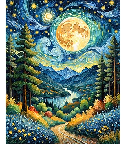 Painter Amazon.com: Petrala Paint by Number for Adults DIY Acrylic