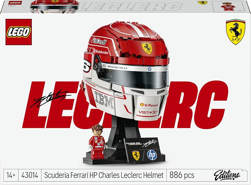 Editions Scuderia Ferrari HP Casque de Charles Leclerc 43014