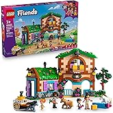 LEGO Friends Pony Ranch & Stable Pretend Play Building Toy - Playset with 3 Horse Toys for Creative Storytelling - Birthday G