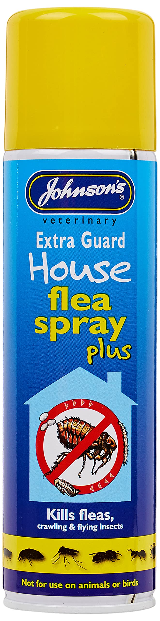 Johnsons Extra guard Household Flea Spray Plus 250ml, WHITE