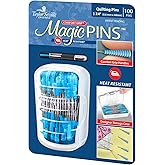 Taylor Seville Originals Comfort Grip Quilting Regular Magic Pins-Sewing and Quilting Supplies and Notions-Sewing Notions 100 Count