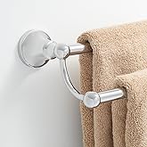 Signature Hardware 353564 Seattle 18" Double Towel Bar - Chrome