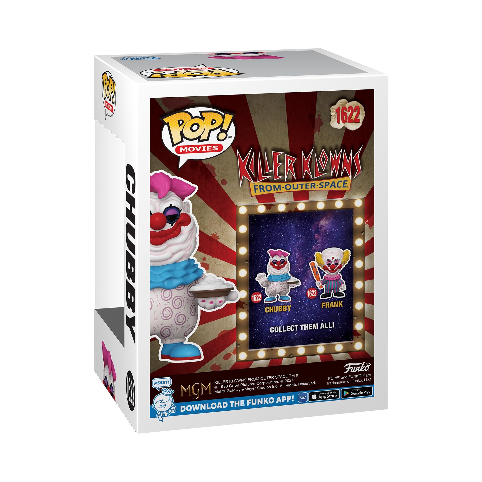 Funko POP! Movies: Killer Klowns from Outer Space - Chubby - Collectable Vinyl Figure - Gift Idea - Official Merchandise - for Kids & Adults - Horror Fans - Model Figure for Collectors