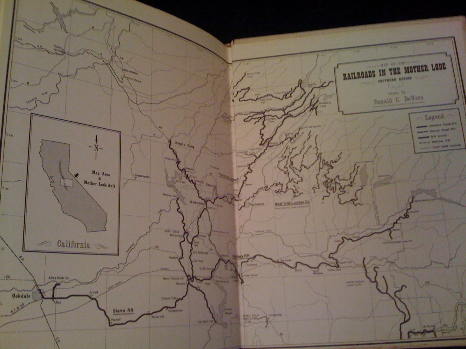 Pickering Lumber Company Railroad Map Rails In The Mother Lode: The Sierra, The Hetch Hetchy, The Pickering  Lumber Company, And The West Side Lumber Company: Adolf Gutohrlein, Adolf  Hungry Wolf: Amazon.com: Books