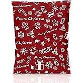 JinRuiKJ Christmas Poly Mailer 6x9 100 Pack - Holiday Shipping Bags for Clothing, Strong Thick and Self Adhesive Mailing Bags - Packaging Bags