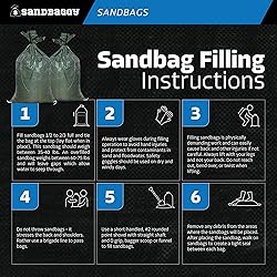 Sandbaggy - Heavy Duty Empty Sandbags For Flooding
