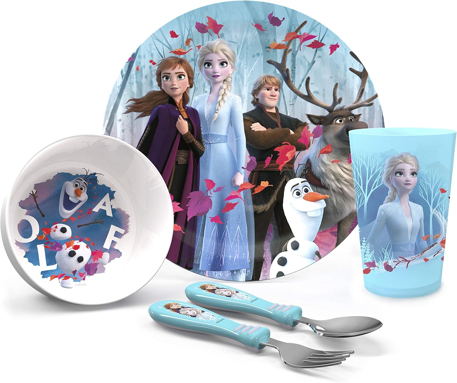 disney frozen plate set