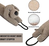 Marwood Under Door Draft Excluder 91cm Brown Dog Door Stopper view 3