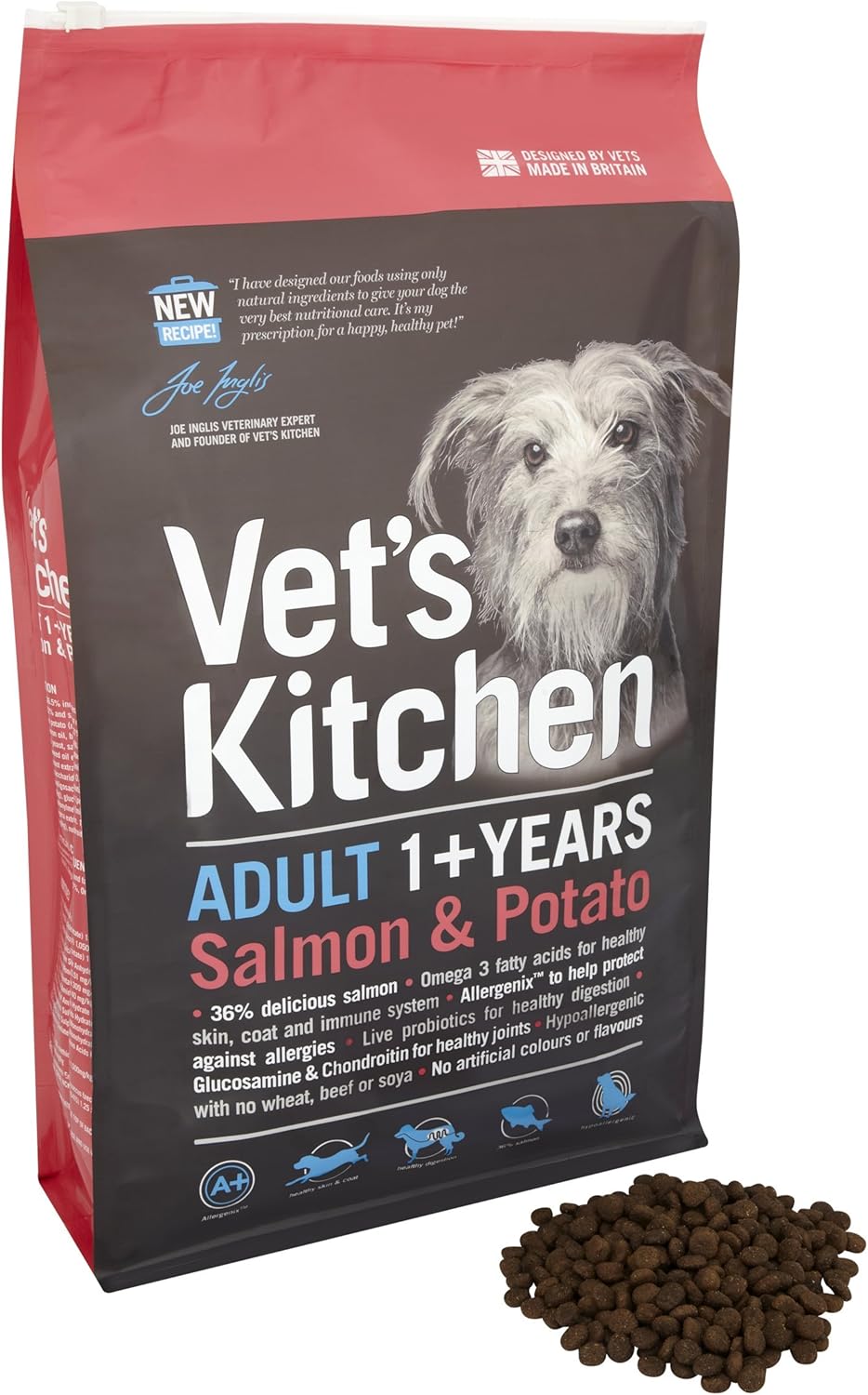 vets kitchen senior dog food