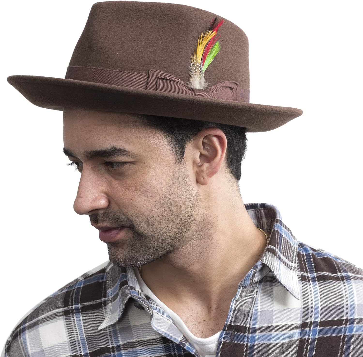 a man with a hat