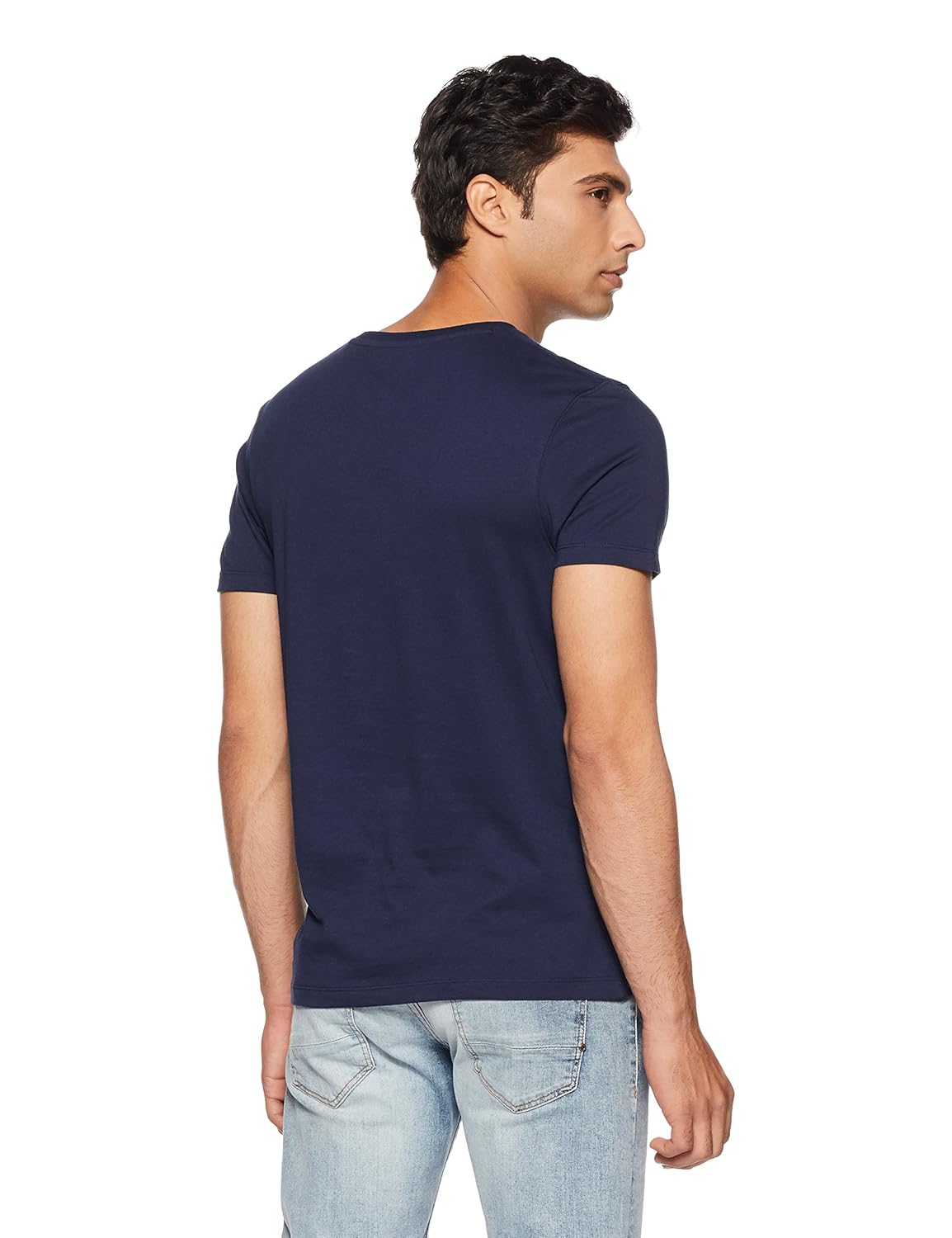 wrangler men's solid regular fit t-shirt